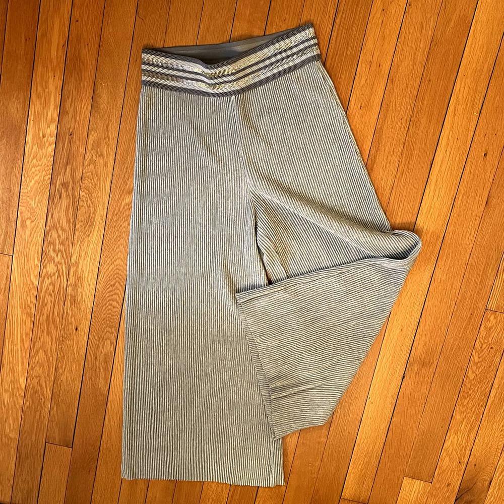 ett:twa by Anthropologie Shimmer Palazzo Pants